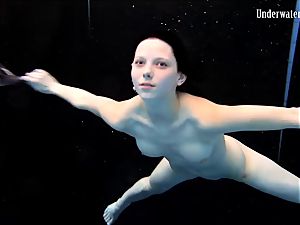 two damsels swim and get naked super-sexy